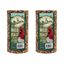 Mr. Bird Wild Bird Feast Cylinder 28 oz | Wild Bird Food for Outdoor Birds | ...