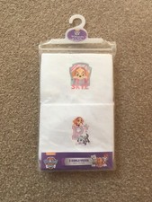 2 Mädchen Unterhemden 18-24 Monate - Paw Patrol Team Skye - Neu Versiegelt