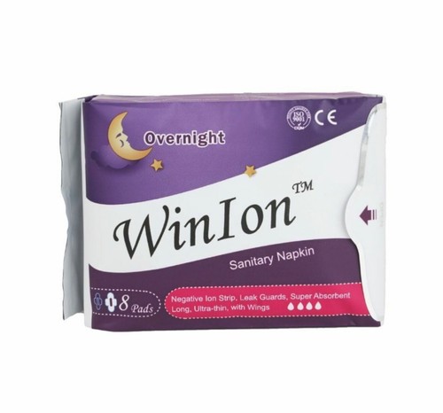(232 Pads) Winalite Winion Sanitary Napkin Anion 10 Day 5 Pantiliner 4 Overnight - Picture 2 of 12