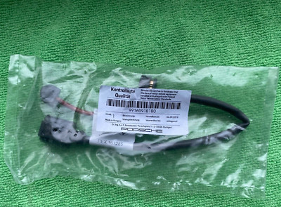 NEW OEM PORSCHE 911 991 FRONT DISC BRAKE PAD WEAR SENSOR 99160918180 GENUINE