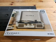 VICTROLA JourneyPlus Signature RecordPlayer - Tan