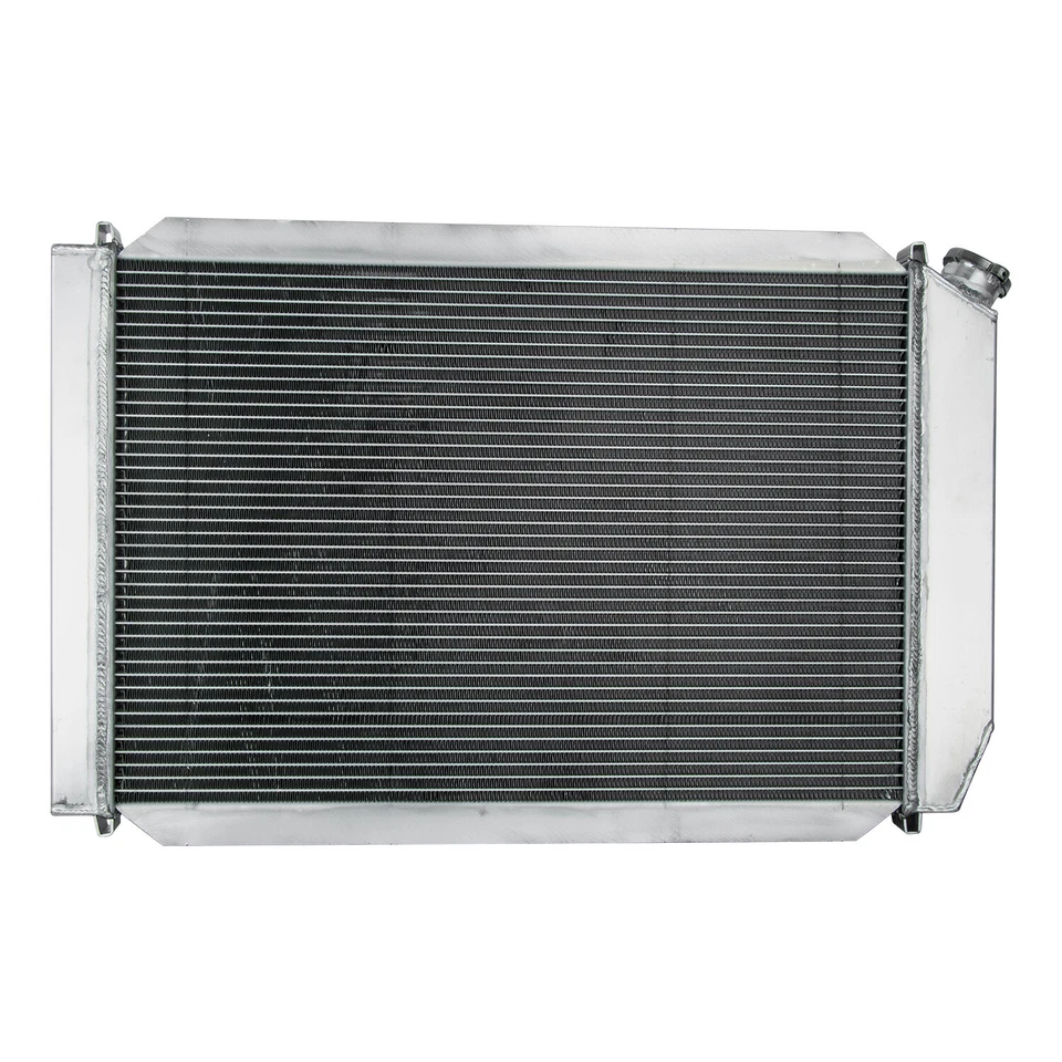 3 Row Aluminum Radiator Shroud Fan For 1979-1993 1980 Ford Mustang GT LX 5.0L V8 Foto 3 de 4