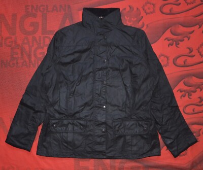 Barbour L1656 Utility 2 - Pocket Wax Jacket Black Made In England