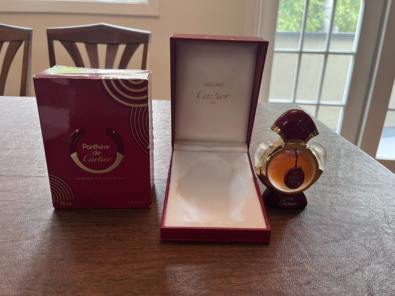 Vintage Panthere De Cartier Perfum De Toilette Perfume 1.6 oz.