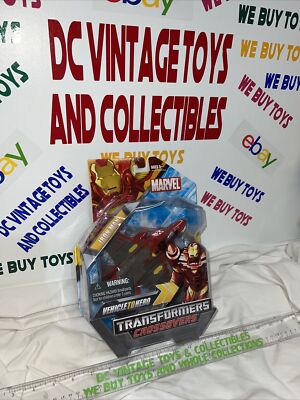 Transformers Iron Man CROSSOVER SERIES Factory Sealed 2008 Marvel