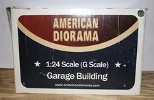 Garage Building G / 1:24 Scale Models By American Diorama Ts-15808 AO4068722-23