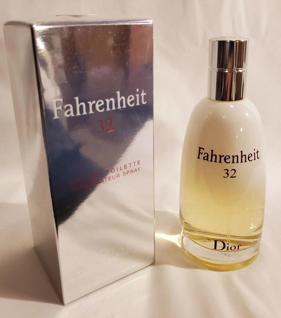 Fahrenheit Men's Cologne By Christian Dior 3.4oz/100ml EDT Spray Sealed  Cologne 