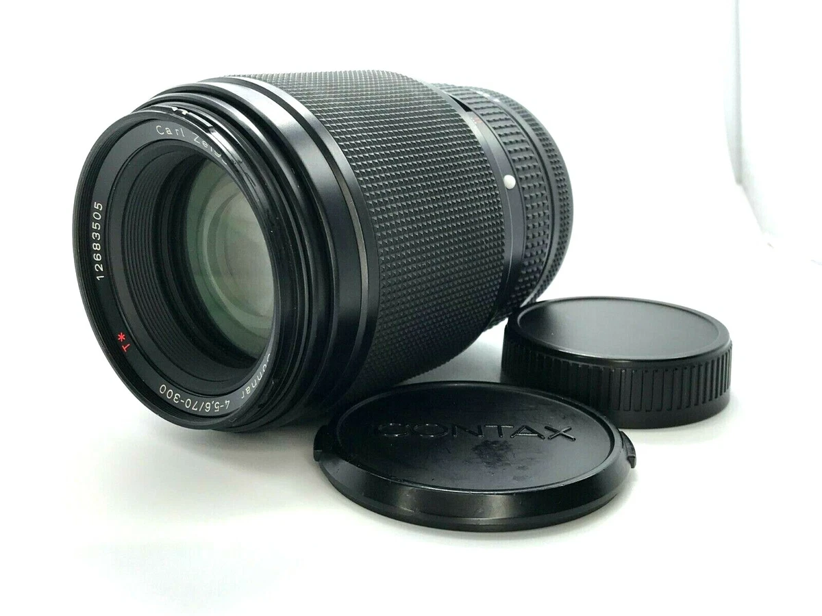 CONTAX Carl Zeiss バリオゾナー T 70-300 F4-5.6 CONTAX 70-300mm F4-5.6 Vario-Sonnar T* Carl Zeiss Lens From Japan
