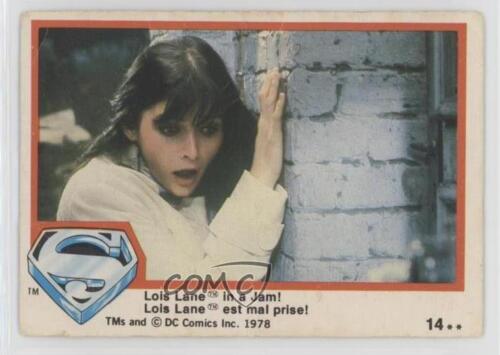 1978 O-Pee-Chee Superman: The Movie Lois Lane Margot Kidder in a Jam #14 0q7o - Picture 1 of 3