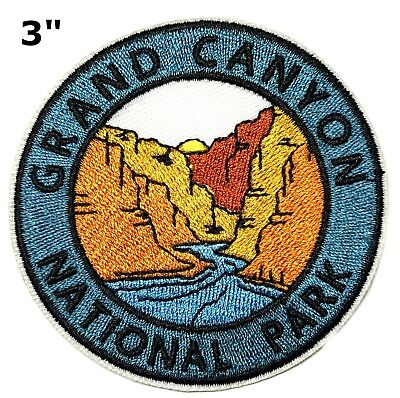Zion National Park Embroidered Patch Hook Backing Decorative Gear Applique 