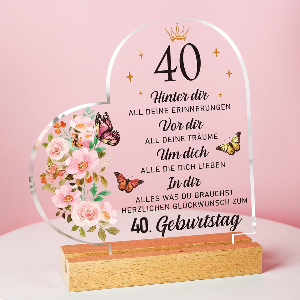 Geschenke Fr 40 Geburtstag Frau