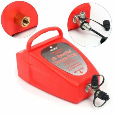 Auto Pneumatic 4.2CFM Air Operated Vacuum Pump A/C Air Conditioning System