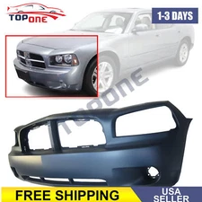 Front Bumper Cover For 2006-2010 Dodge Charger Base SXT SE R/T V6 V8 4806179AE