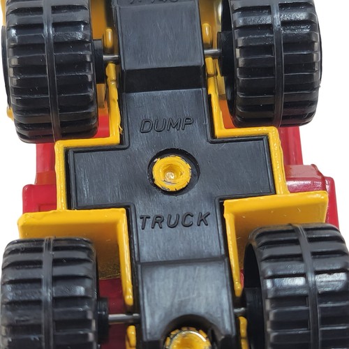 Matchbox Construction Dump Truck 1:140 Scale Yellow & Red Diecast Model © 1989 - 第 10/11 張圖片