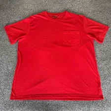 Duluth Trading Co T-Shirt Mens XL Red Pocket Tee Short Sleeve Workwear Cotton