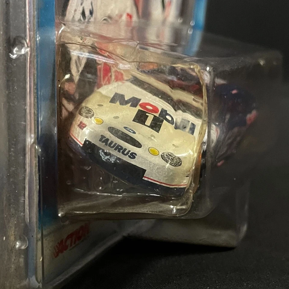 Action Jeremy Mayfield #12 Mobil 1 1998 Ford Taurus 1/64 Diecast Stock Car MOC - Image 4 of 4