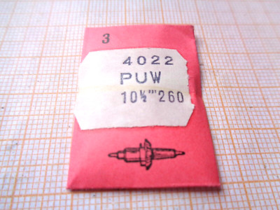 Vintage Watch Part 3 Unruhwelle für PUW 10 1/2´´´ Kaliber  260  DCN 4022