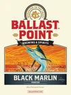 Vintage Ballast Point Black Marlin Porter Metal Sign FREE SHIPPING Bar Decor