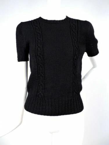Vintage-Pullover & -Strickjacken für Damen aus Wollmischung