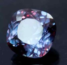 Natural 65 Ct EGL Certified Alexandrite Color Change Cushion Cut Loose Gemstone