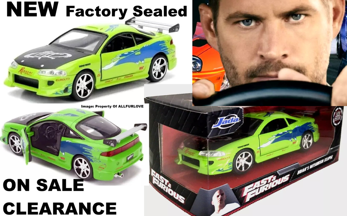 1995 Green Mitsubishi Eclipse Fast & Furious Brian's Car