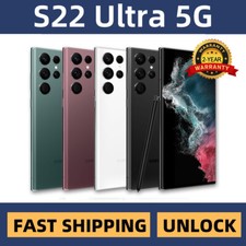 New Samsung Galaxy S22 Ultra 5G, Fully Unlocked, All Memory - 2-Year Warranty