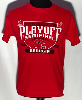 College Football Playoff Semifinal Georgia Bulldogs Rose Bowl Game Medium Shirt | eBay