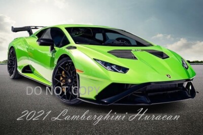 2021 Lamborghini Huracan Premium Poster Photo Print Wall Art Choose Size