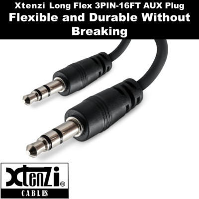 Xtenzi 3Pin 15FT Jack Bass Knob Cable for KICKER CX DX PX KEY500.1