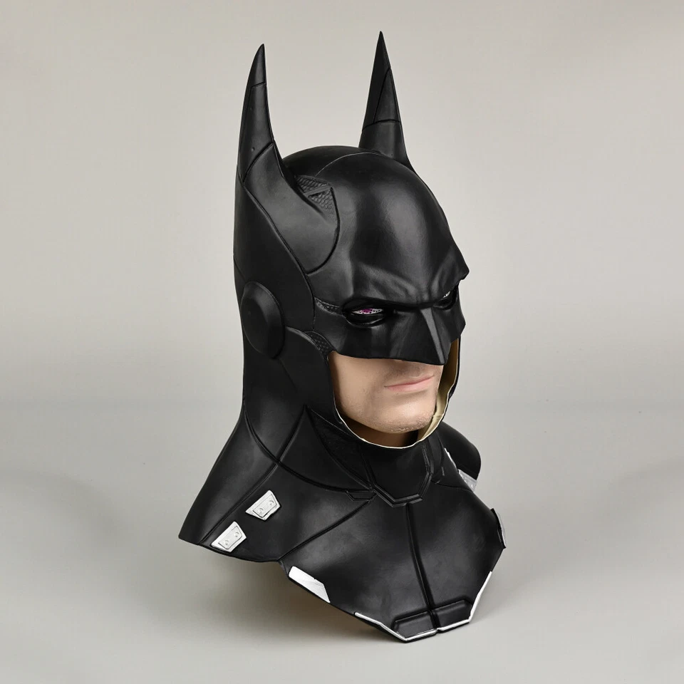 Cosplay Escuadrón Suicida Batman Arkham Caballero Máscaras Halloween Superhéroe Máscara Accesorios Foto 4 de 4