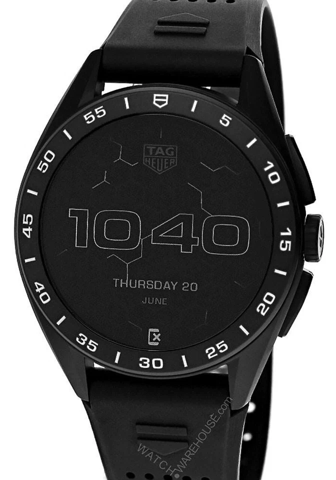 TAG HEUER Connected Calibre E4 45 毫米橡胶男士腕表 SBR8A80.BT6261 — 第 2/4 张图片