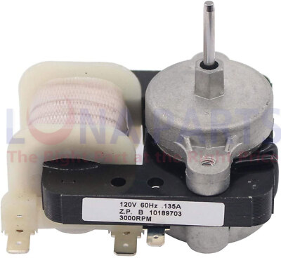 For Magic Chef Refrigerator Evaporator Fan Motor Part # NP8956106PAZ660 OEM Part