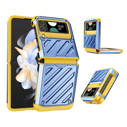 HandyHülle Für Samsung Galaxy Z Flip5 Flip4 Flip3 Stoßfest Fold Galvanik Cover - Picture 17 of 17