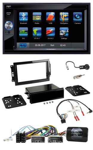 Blaupunkt SD Bluetooth 2DIN MP3 USB Lenkrad Autoradio für Dodge Jeep - Bild 1 von 9
