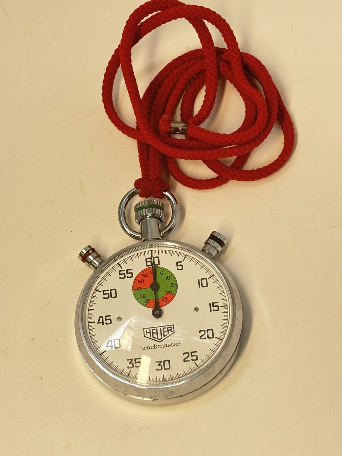 Vintage Heuer Trackmaster Mechanical Stopwatch (Swiss… - Gem