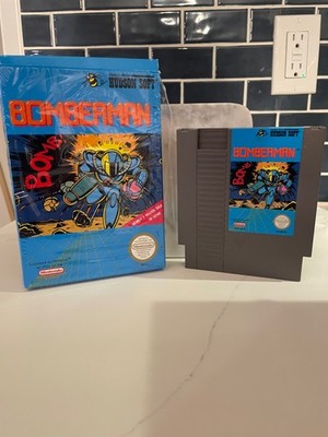 Bomberman (Nintendo Entertainment System, 1989) cartridge and box only