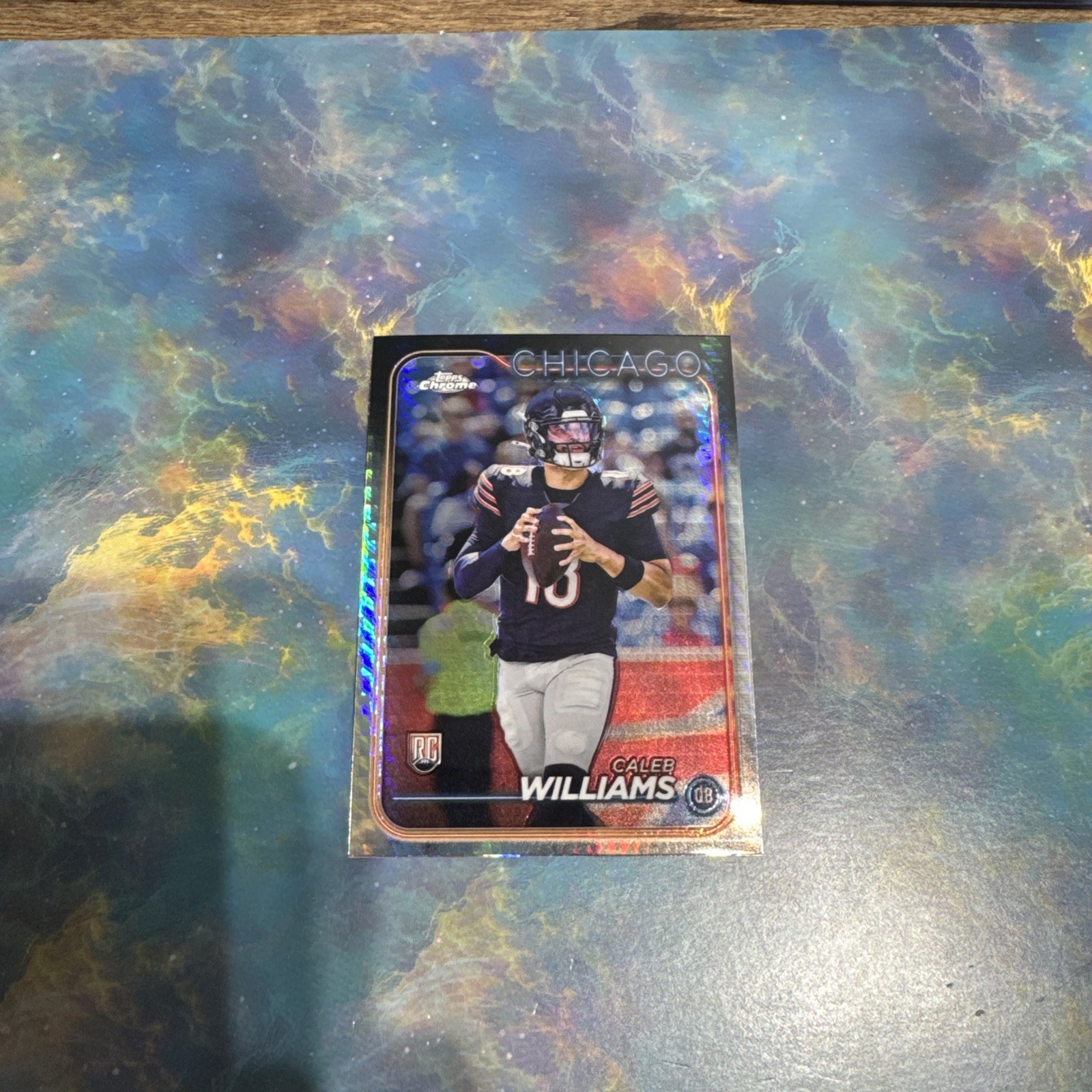 2024 Topps Chrome - Rookies Caleb Williams #202 Prism Refractor (RC)