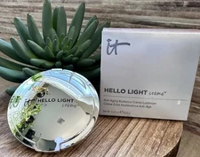it Cosmetics HELLO LIGHT CREME Anti-Aging Radiance Luminizer 0.23 oz RADIANCE