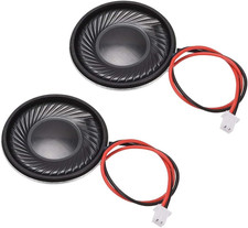 1W 8 Ohm DIY Magnetic Speaker 28mm Round Shape Replacement Loudspeaker with PH2.