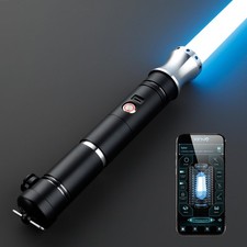 RGB3.0 Dueling Light Saber, Motion Control Smooth Swing Light Saber, 16 Sound...