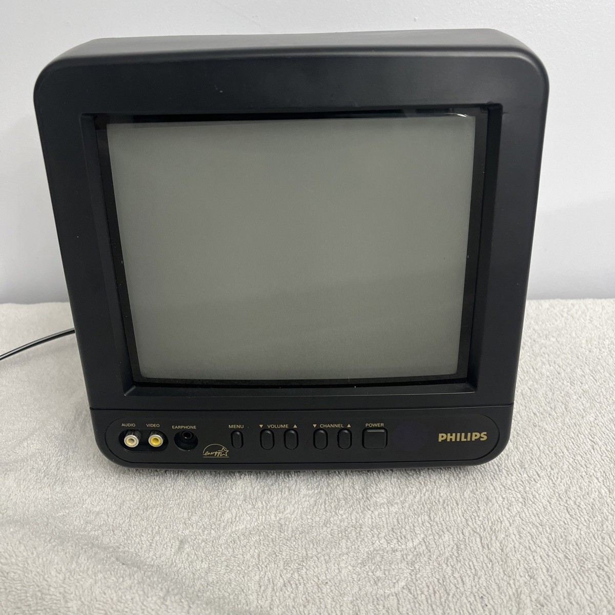 Philips PR0935B401 - 9 Inch Portable CRT Color TV Retro Gaming No