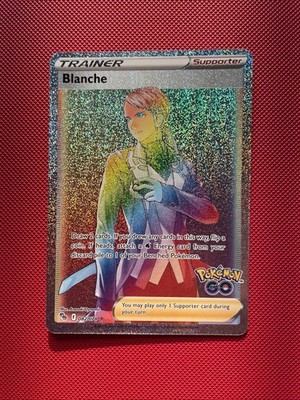 Blanche Secret Rare (082/078)   Pokemon GO, Near Mint, Quick Shipping!