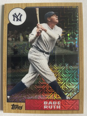 2017 Topps Silver Pack - 1987 Topps Mojo Refractor - Pick a Player