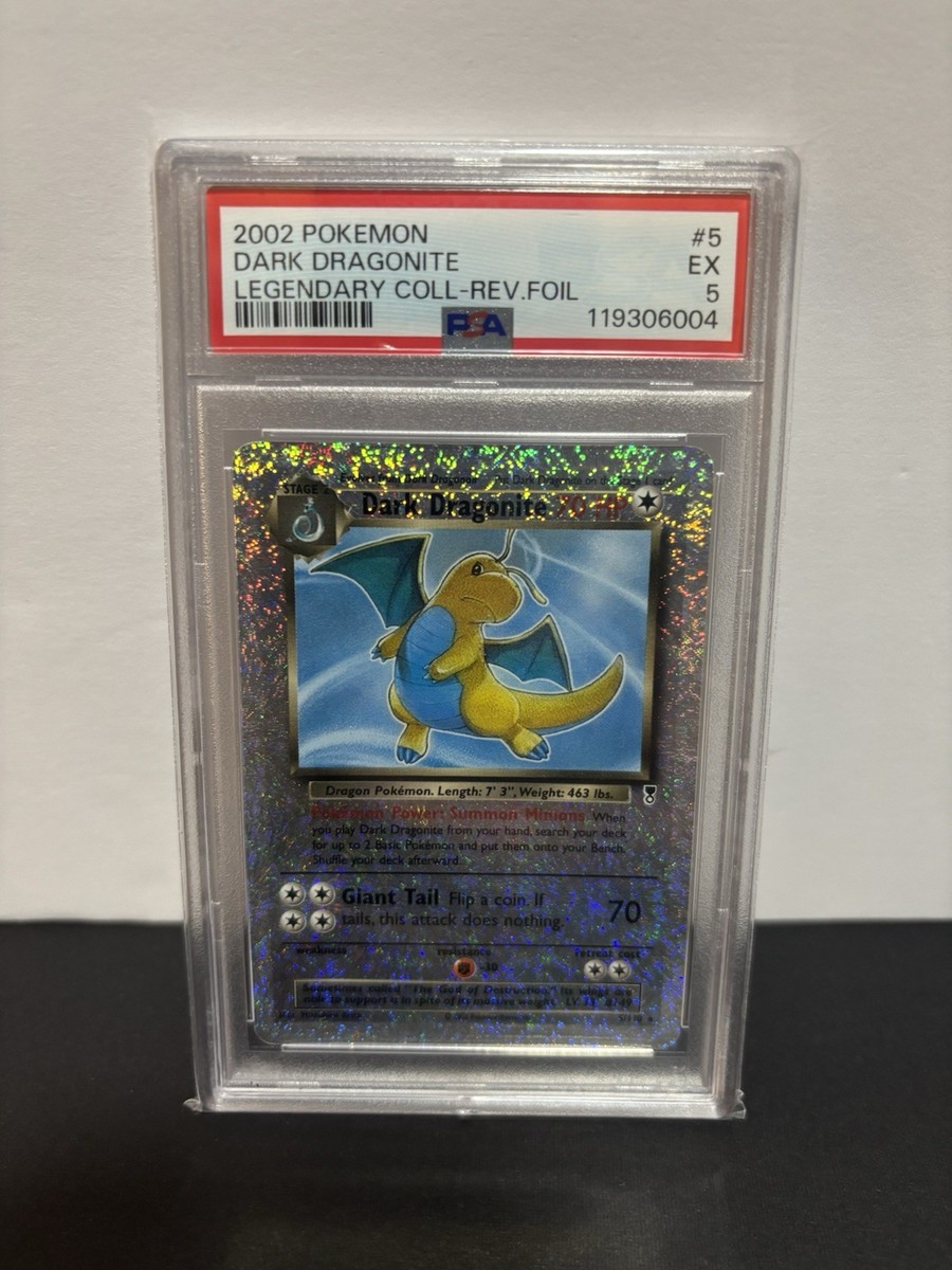 PSA9】わるいカイリュー 旧裏第四弾 DARK DRAGONITE-HOLO Dark