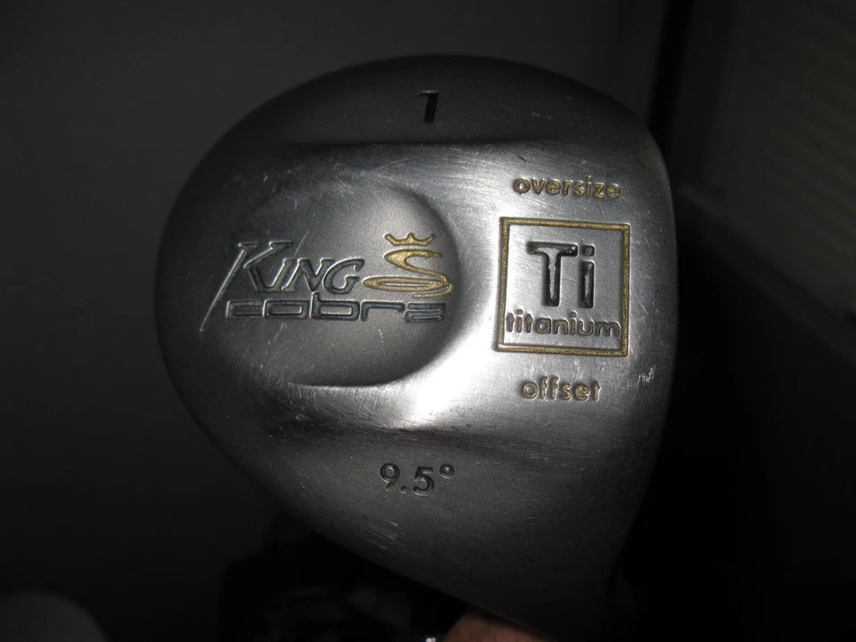 King Cobra Ti Driver 1 Wood 9.5 " RH Offset Titanium Oversize medium flex - Image 2 of 4