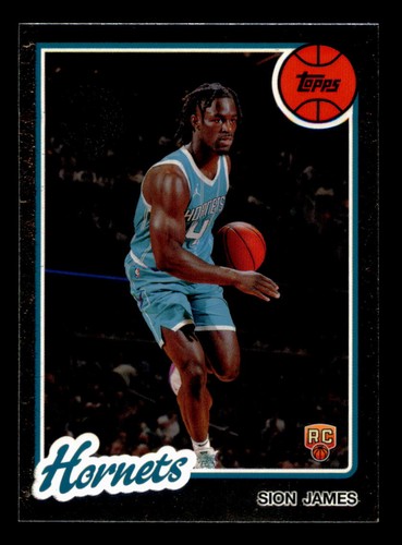 Sion James – 2025-26 Topps Basketball · 1980 81 Topps Basketball #80BK-76 Sion James