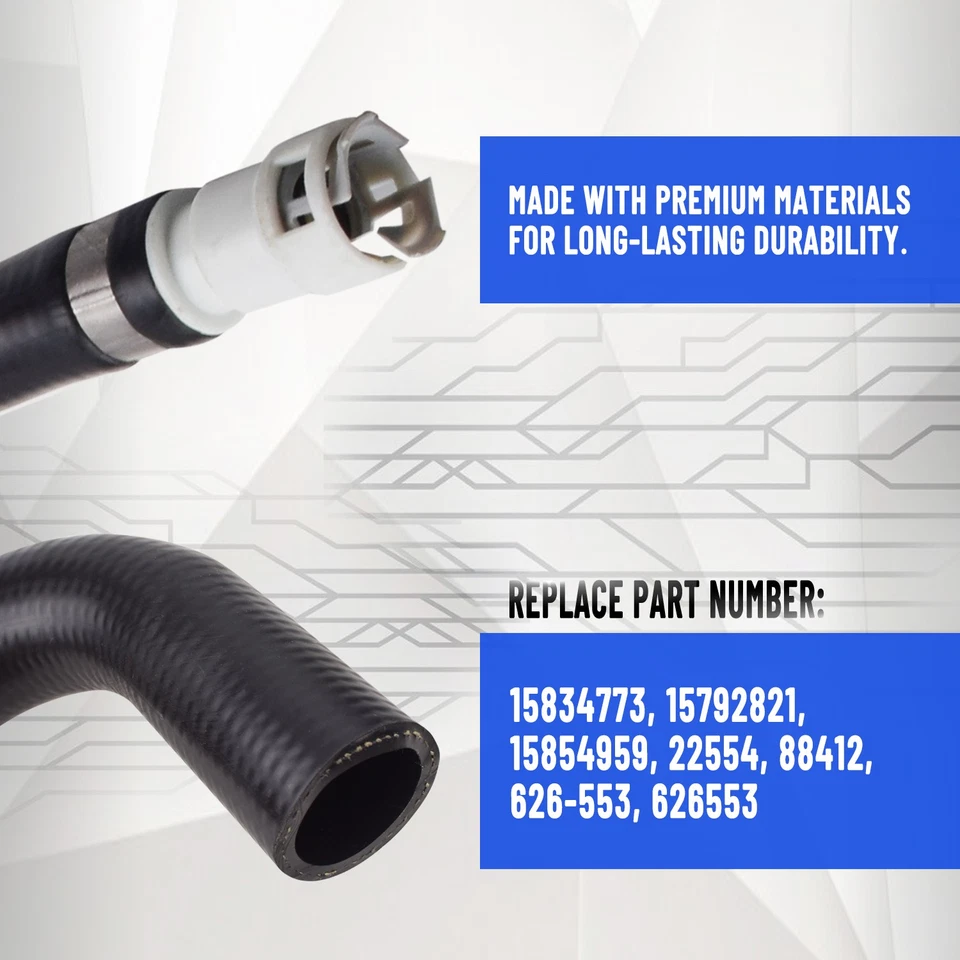 Шланг нагревателя выходной радиатор высокой четкости для Silverado Avalanche Suburban 1500 2500 3500 - Изображение 4 из 4