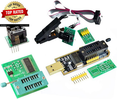 EEPROM BIOS USB Programmer CH341A + SOIC8 Clip + 1.8V Adapter + SOIC8 Adapter fo
