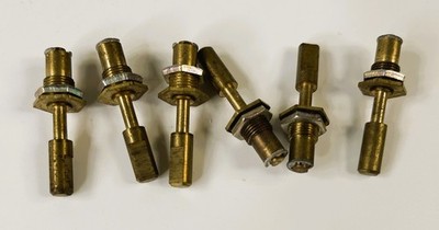 Lot of 6 Electronic Panel Rotary Post Assemblies NOS
