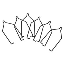 6 Pcs Reptile Lamp Hanger Clips Climbing Pets Light Metal Fixing Clips